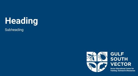 Gulf South VECTOR Branded PowerPoint Template